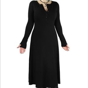 FOXBLOOD FIONA HENLEY THUMBHOLE DRESS 🖤